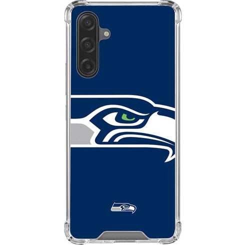 NFL Seattle Seahawks Large Logo Galaxy A17 Clear Case