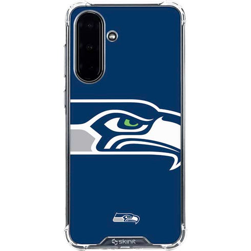 NFL Seattle Seahawks Large Logo Galaxy A36 5G Clear Case