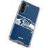 NFL Seattle Seahawks Large Logo Galaxy S24 FE Clear Case