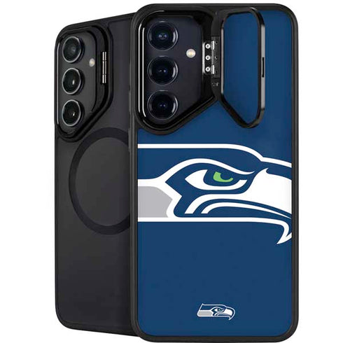 NFL Seattle Seahawks Large Logo Galaxy S25 Kickstand Case
