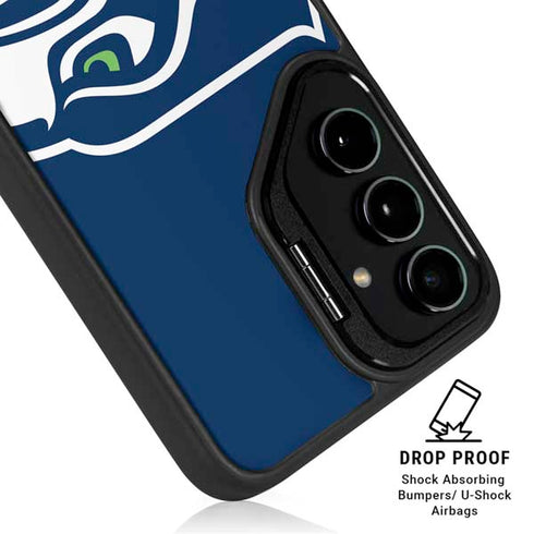 NFL Seattle Seahawks Large Logo Galaxy S25 Kickstand Case