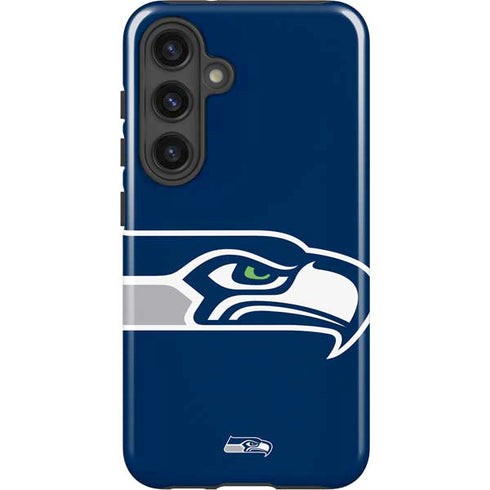 NFL Seattle Seahawks Large Logo Galaxy S25 Plus Impact Case