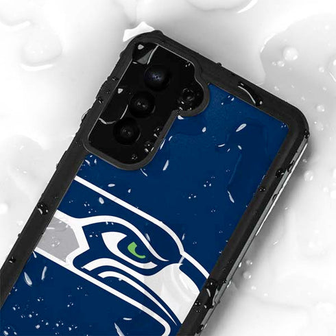 NFL Seattle Seahawks Large Logo Galaxy S24 Plus Waterproof Case