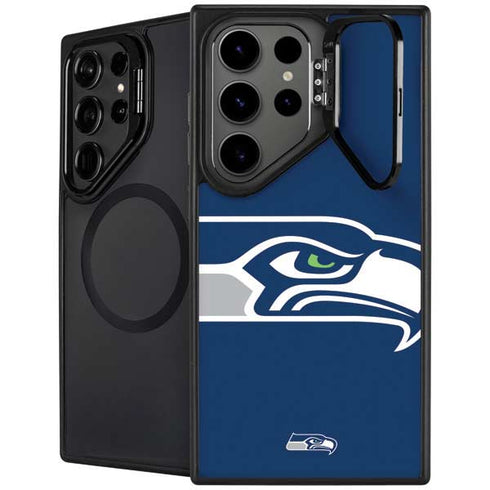 NFL Seattle Seahawks Large Logo Galaxy S24 Ultra Kickstand Case