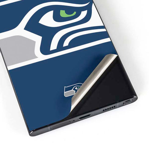 NFL Seattle Seahawks Large Logo Galaxy S25 Ultra Skin