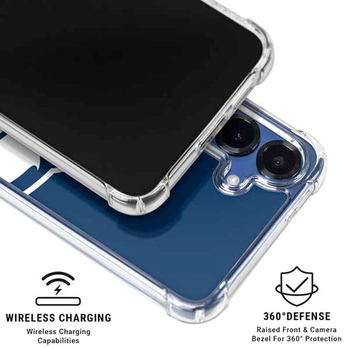 NFL Seattle Seahawks Large Logo Galaxy S25 Clear Case
