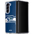 NFL Seattle Seahawks Large Logo Galaxy Z Fold5 5G Clear Case