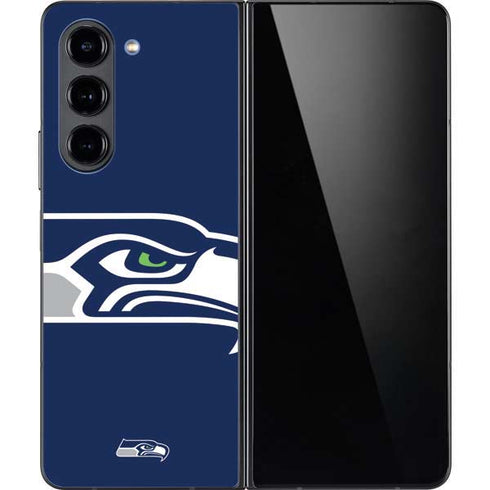 NFL Seattle Seahawks Large Logo Galaxy Z Fold5 5G Skin