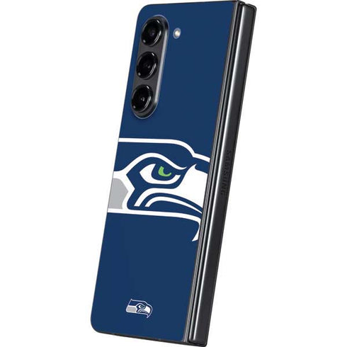 NFL Seattle Seahawks Large Logo Galaxy Z Fold5 5G Skin