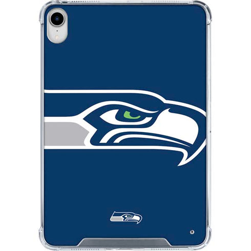 NFL Seattle Seahawks Large Logo iPad 11th Gen (2025) Clear Case