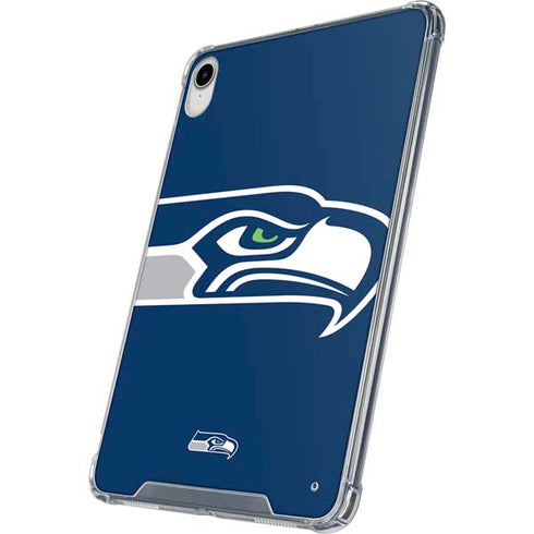 NFL Seattle Seahawks Large Logo iPad 11th Gen (2025) Clear Case