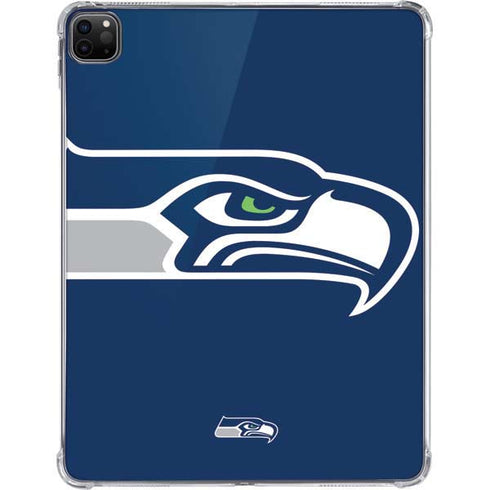NFL Seattle Seahawks Large Logo iPad Pro 11in (2024) Clear Case