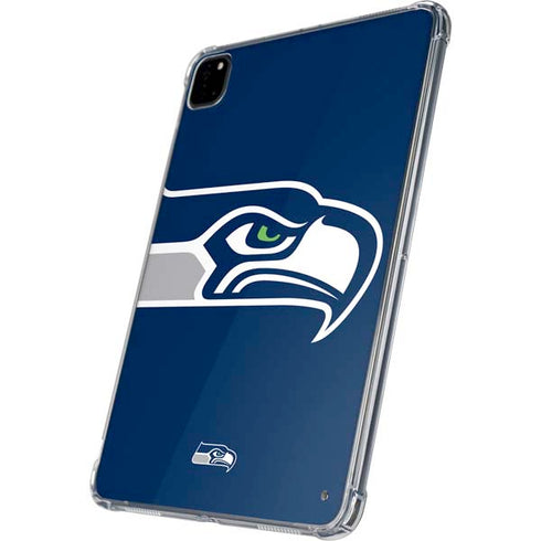 NFL Seattle Seahawks Large Logo iPad Pro 11in (2024) Clear Case