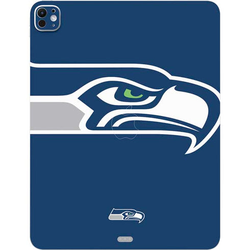NFL Seattle Seahawks Large Logo iPad Pro 13in M4 (2024) Skin
