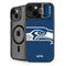 NFL Seattle Seahawks Large Logo iPhone 14 Plus Kickstand Case