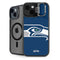 NFL Seattle Seahawks Large Logo iPhone 15 Kickstand Case