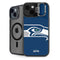 NFL Seattle Seahawks Large Logo iPhone 15 Plus Kickstand Case