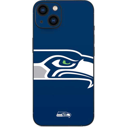 NFL Seattle Seahawks Large Logo iPhone 15 Skin
