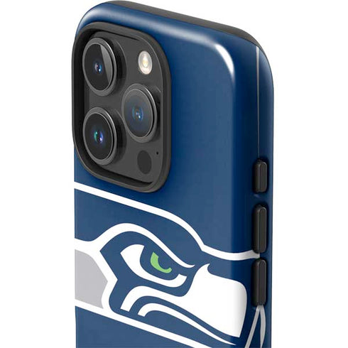 NFL Seattle Seahawks Large Logo iPhone 16 Pro Impact Case