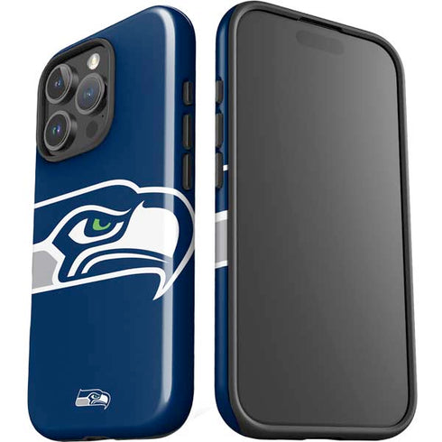 NFL Seattle Seahawks Large Logo iPhone 16 Pro Impact Case