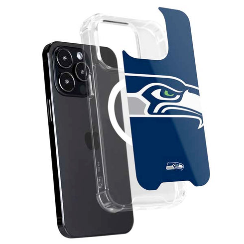 NFL Seattle Seahawks Large Logo iPhone 16 Pro Max MagSafe Case