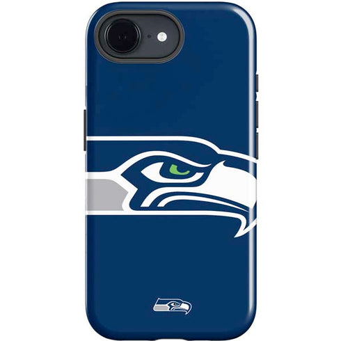 NFL Seattle Seahawks Large Logo iPhone 16e Impact Case