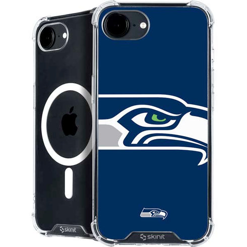 NFL Seattle Seahawks Large Logo iPhone 16e MagSafe Case