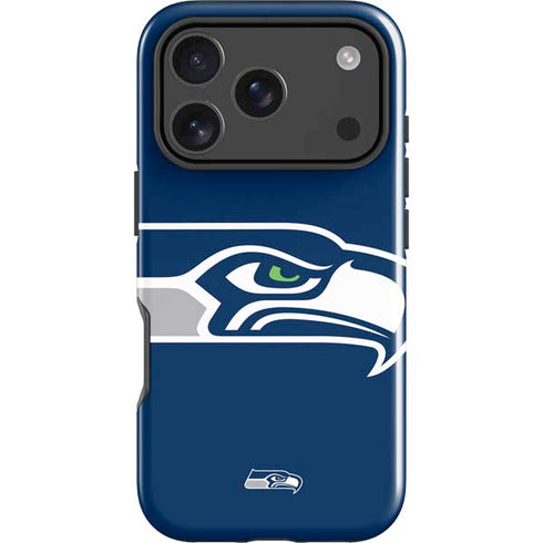 NFL Seattle Seahawks Large Logo iPhone 18 Pro Impact Case