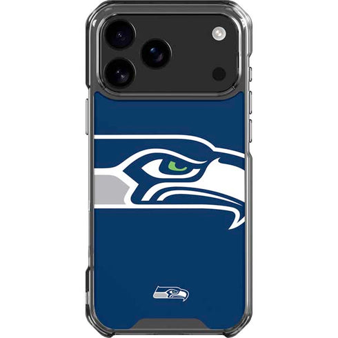 NFL Seattle Seahawks Large Logo iPhone 18 Pro Max Clear Case