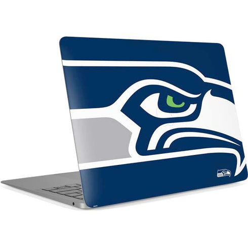 NFL Seattle Seahawks Large Logo Apple MacBook Air Skin