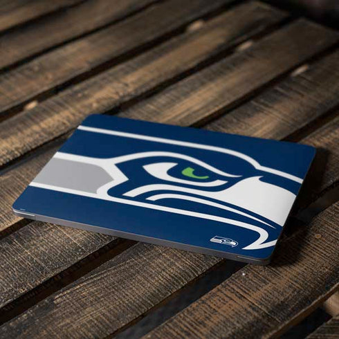 NFL Seattle Seahawks Large Logo Apple MacBook Air Skin