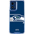 NFL Seattle Seahawks Large Logo Moto G Play 4G (2024) Clear Case