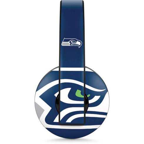 NFL Seattle Seahawks Large Logo PlayStation 4 Gold Wireless Headset Skin