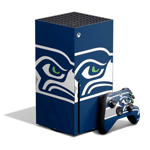 NFL Seattle Seahawks Large Logo Xbox Series X Skins