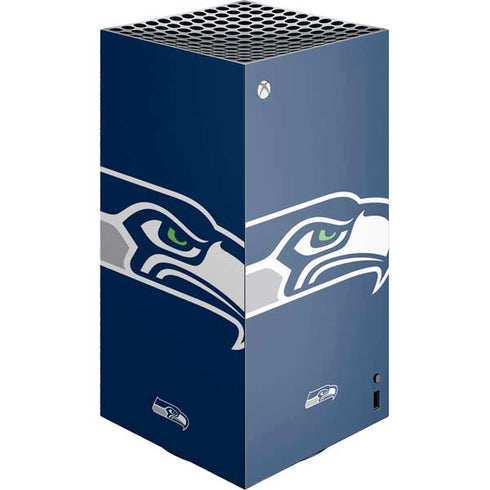 NFL Seattle Seahawks Large Logo XBox Series X Digital Edition Console Skin