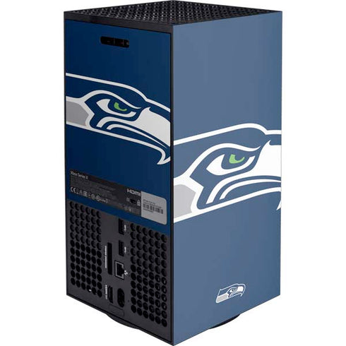 NFL Seattle Seahawks Large Logo XBox Series X Digital Edition Console Skin