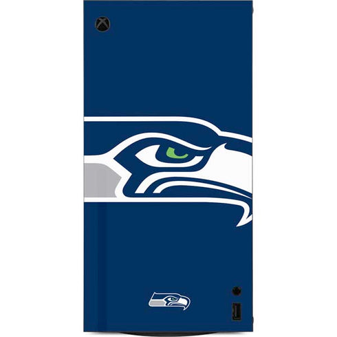 NFL Seattle Seahawks Large Logo XBox Series X Digital Edition Console Skin