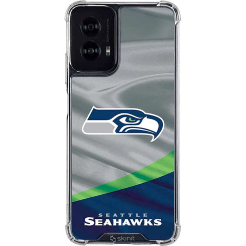 NFL Seattle Seahawks Moto G Power 5G (2024) Clear Case