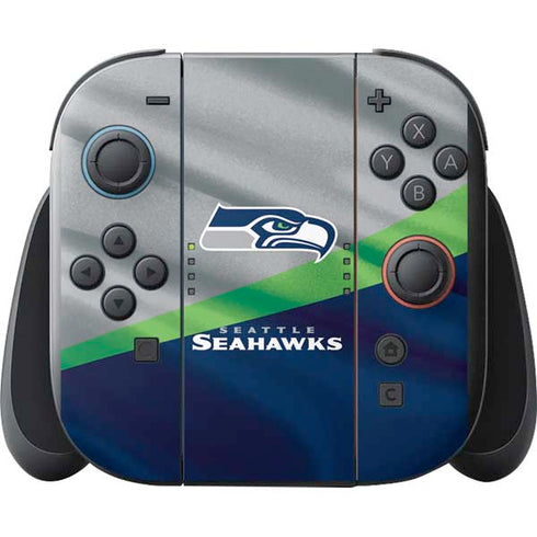 NFL Seattle Seahawks Nintendo Switch 2 (2025) with Joy-Con Skin