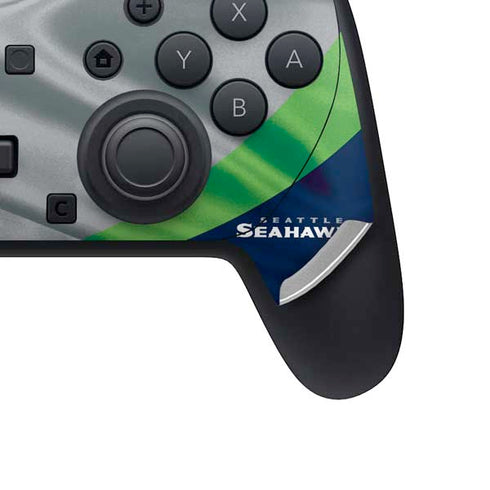 NFL Seattle Seahawks Nintendo Switch 2 (2025) Pro Controller Skin
