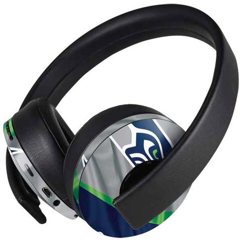 NFL Seattle Seahawks PlayStation 4 Gold Wireless Headset Skin