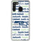 NFL Seattle Seahawks Print Galaxy A21 Clear Case