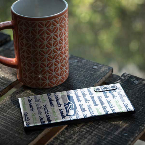NFL Seattle Seahawks Print Galaxy Note 10 Plus Skin