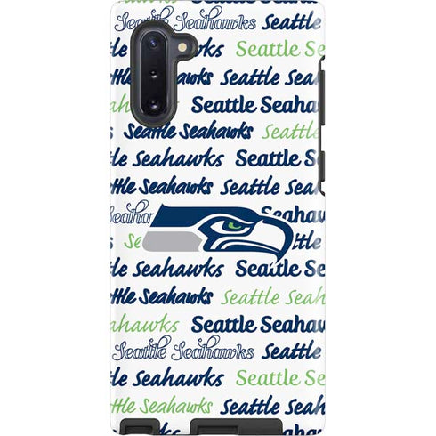 NFL Seattle Seahawks Print Galaxy Cases