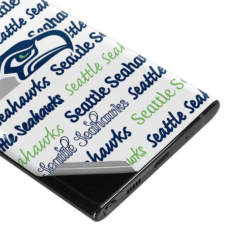 NFL Seattle Seahawks Print Galaxy Note 10 Skin