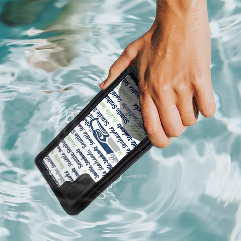 NFL Seattle Seahawks Print Galaxy Note 10 Waterproof Case