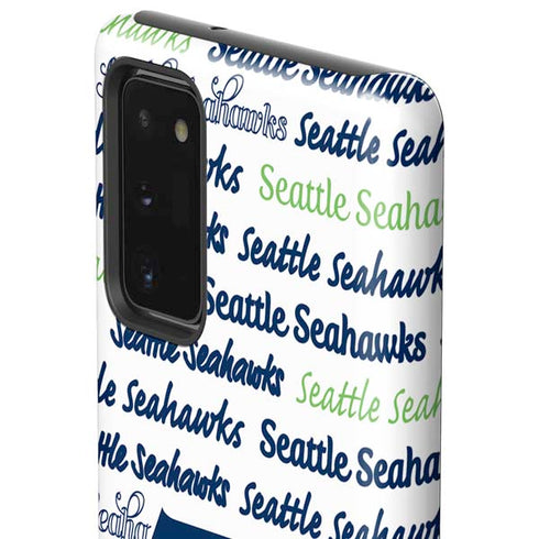NFL Seattle Seahawks Print Galaxy Note20 5G Pro Case