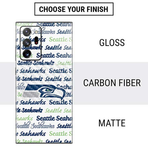 NFL Seattle Seahawks Print Galaxy Note20 Ultra 5G Skin