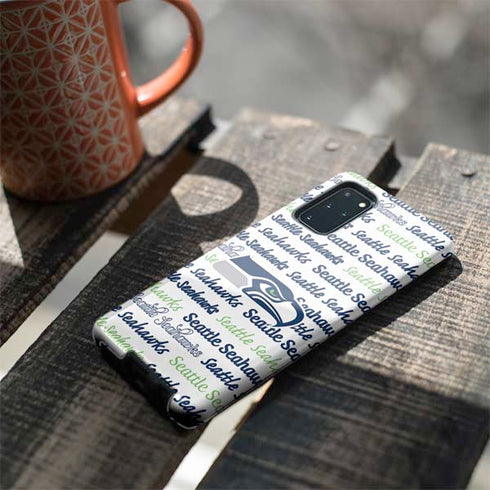 NFL Seattle Seahawks Print Galaxy S20 Plus Pro Case