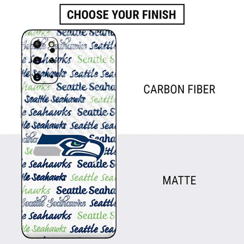 NFL Seattle Seahawks Print Galaxy S20 Plus Skin